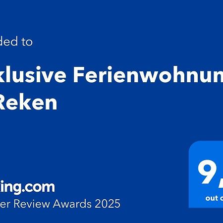 Exklusive Ferienwohnung In Reken Eksteriør billede